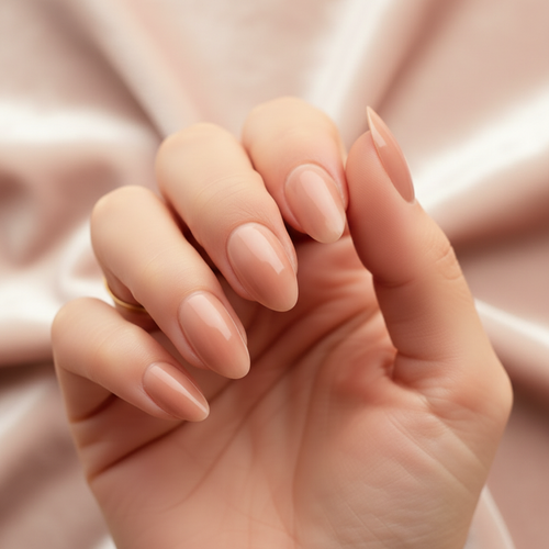 Fist Nails Velvet Background