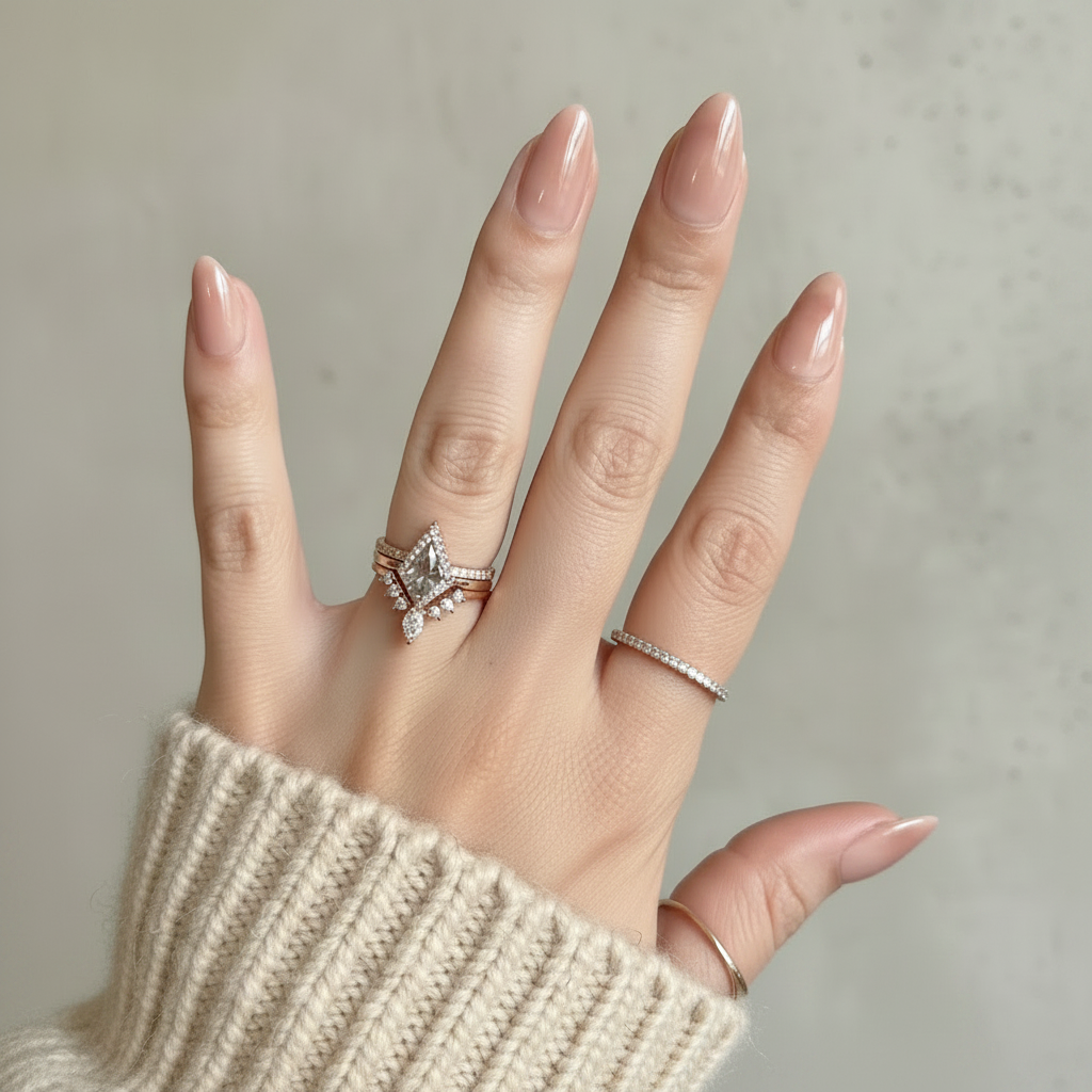 Nails Tan Skin Cozy Knit